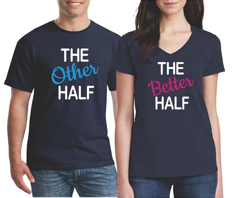 his her t shirts funny|his and hers valentines shirts.